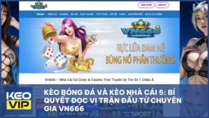 keo bong da vn666 - Kèo Bóng Đá Và Kèo Nhà Cái 5: Bí Quyết Đọc Vị Trận Đấu Từ Chuyên Gia VN666